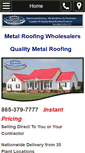 Mobile Screenshot of metalroofingwholesalers.com